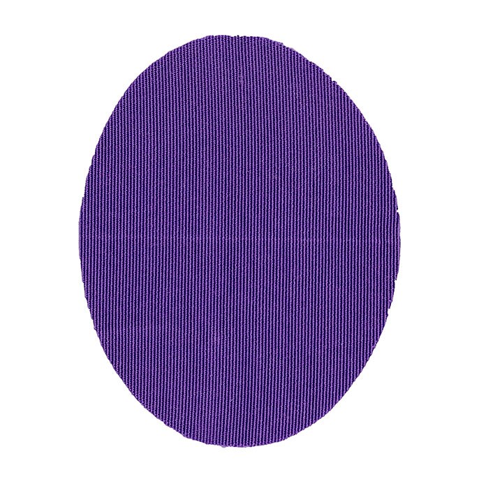 StayPut™ Oval Patch, Solid with No Cutout, Purple