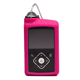 Pink silicone skin