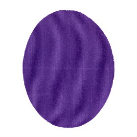 StayPut™ Oval Patch, Solid with No Cutout, Purple