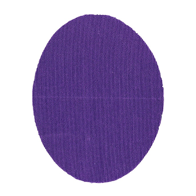 StayPut™ Oval Patch, Solid with No Cutout, Purple